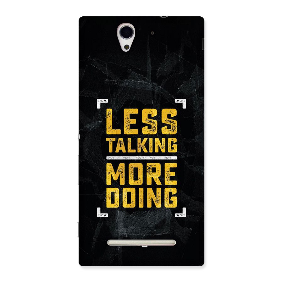 Less Talking Back Case for Xperia C3