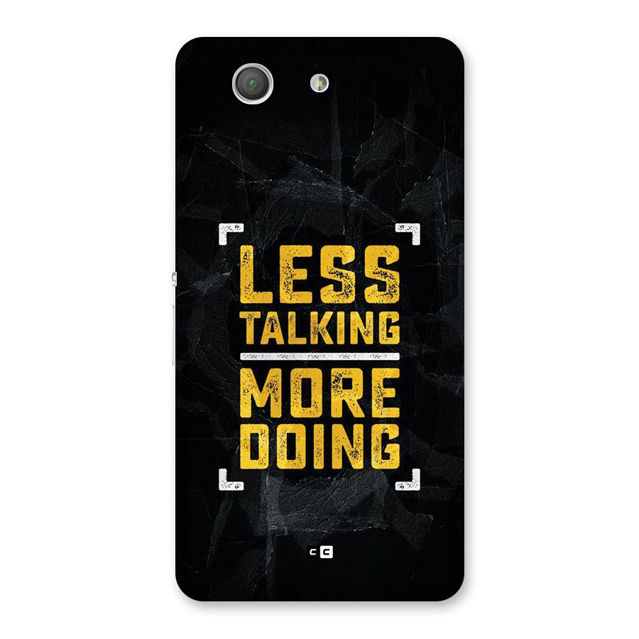Less Talking Back Case for Xperia Z3 Compact