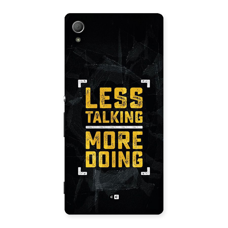 Less Talking Back Case for Xperia Z3 Plus