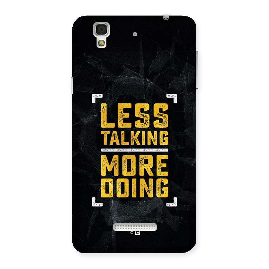 Less Talking Back Case for Yureka