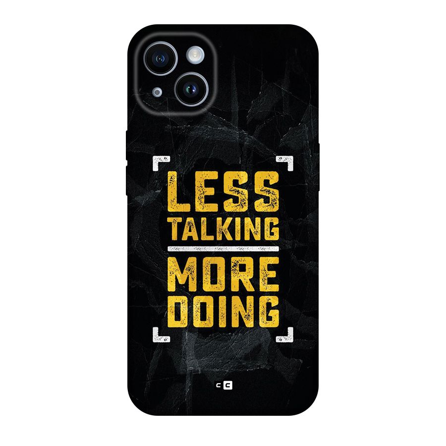 Less Talking Back Case for iPhone 14