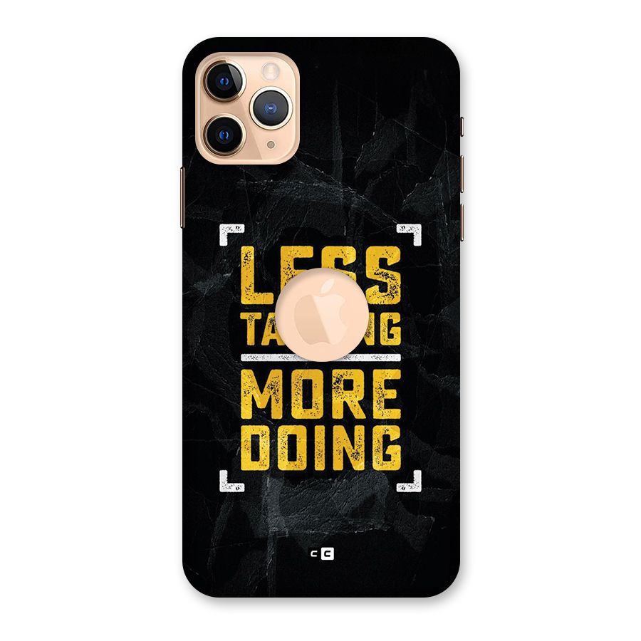 Less Talking Back Case for iPhone 11 Pro Max Logo Cut