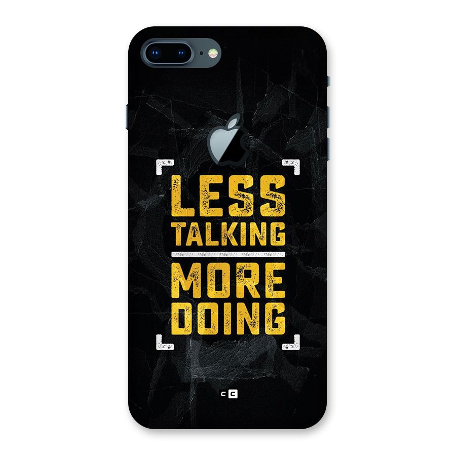 Less Talking Back Case for iPhone 7 Plus Apple Cut