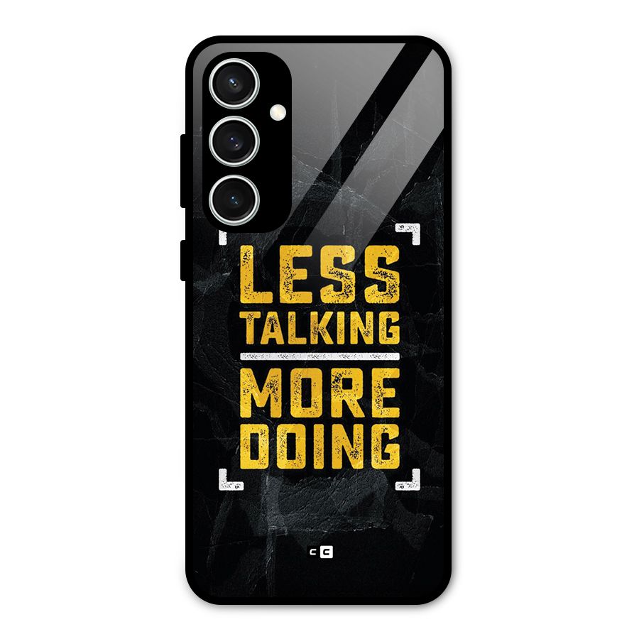 Less Talking Glass Back Case for Galaxy S23 FE