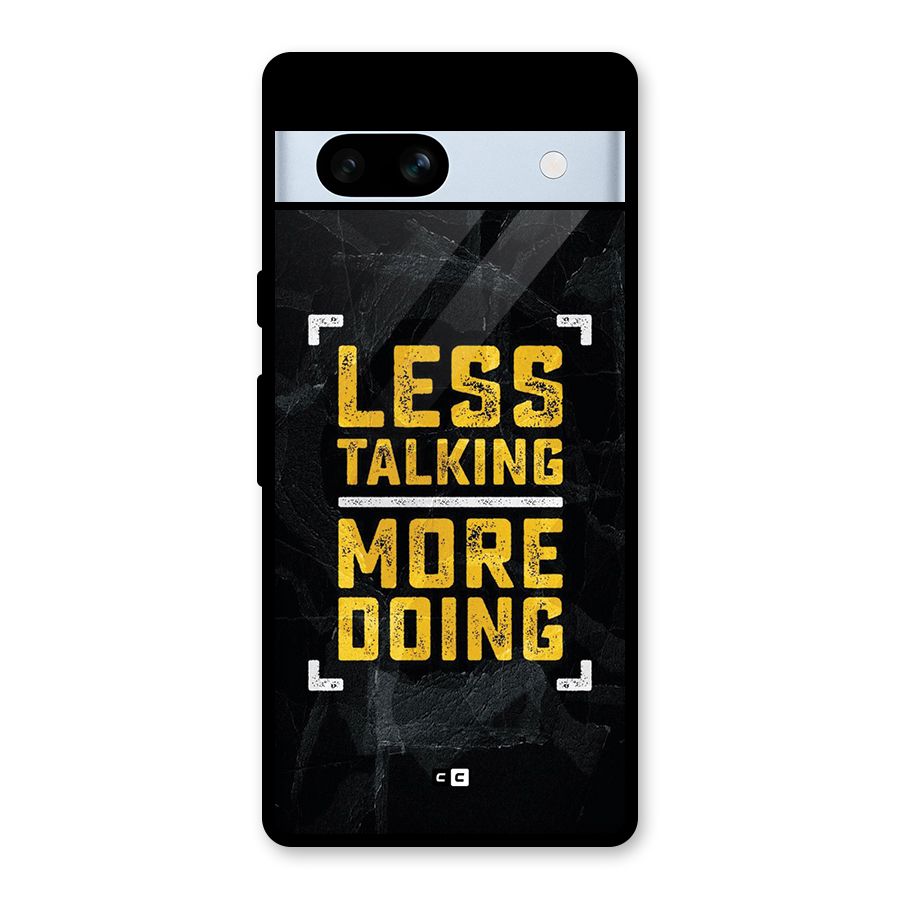 Less Talking Glass Back Case for Google Pixel 7a