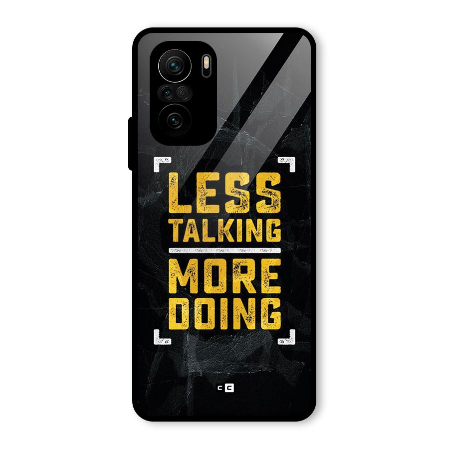 Less Talking Glass Back Case for Mi 11X Pro