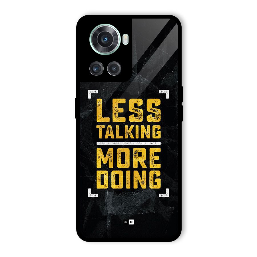 Less Talking Glass Back Case for OnePlus 10R