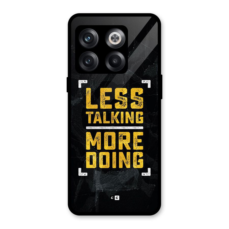 Less Talking Glass Back Case for OnePlus 10T
