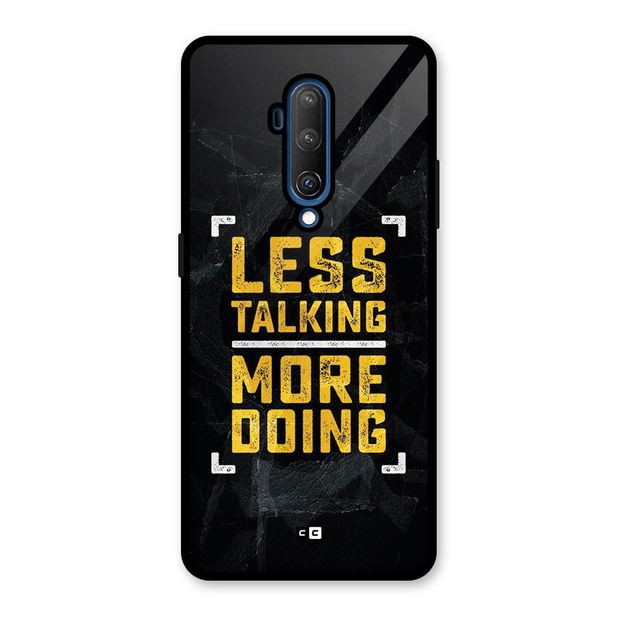 Less Talking Glass Back Case for OnePlus 7T Pro