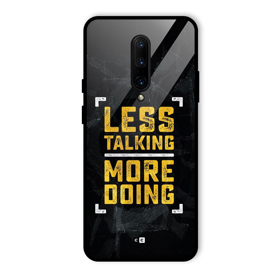Less Talking Glass Back Case for OnePlus 7 Pro