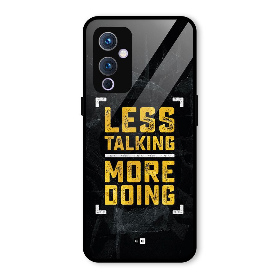 Less Talking Glass Back Case for OnePlus 9