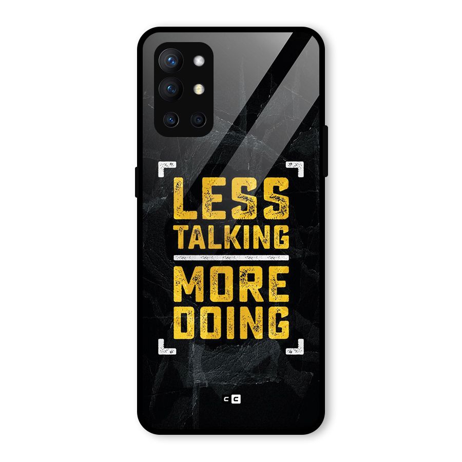Less Talking Glass Back Case for OnePlus 9R