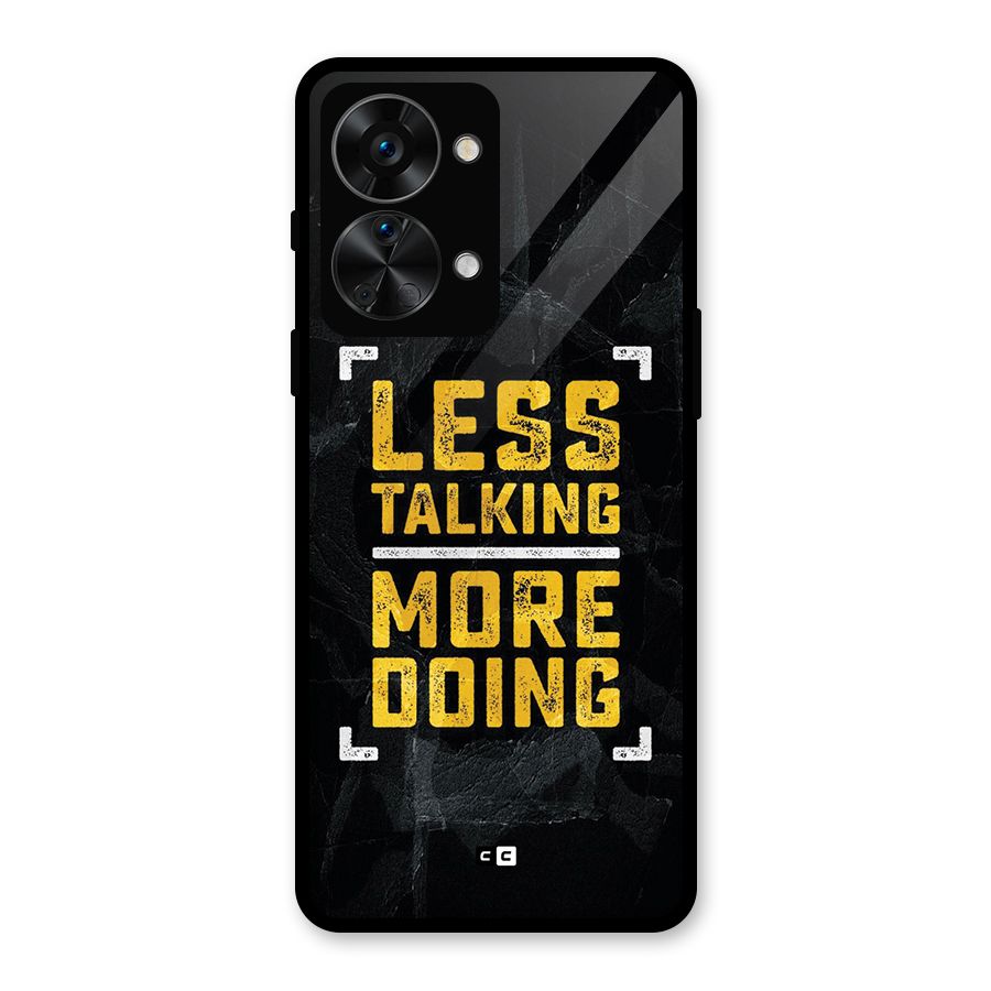 Less Talking Glass Back Case for OnePlus Nord 2T
