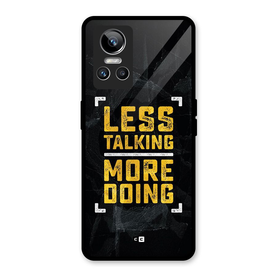 Less Talking Glass Back Case for Realme GT Neo 3