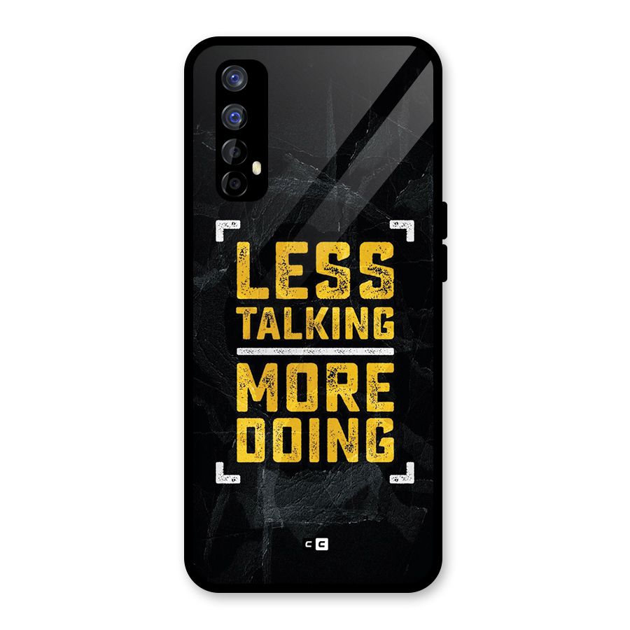 Less Talking Glass Back Case for Realme Narzo 20 Pro