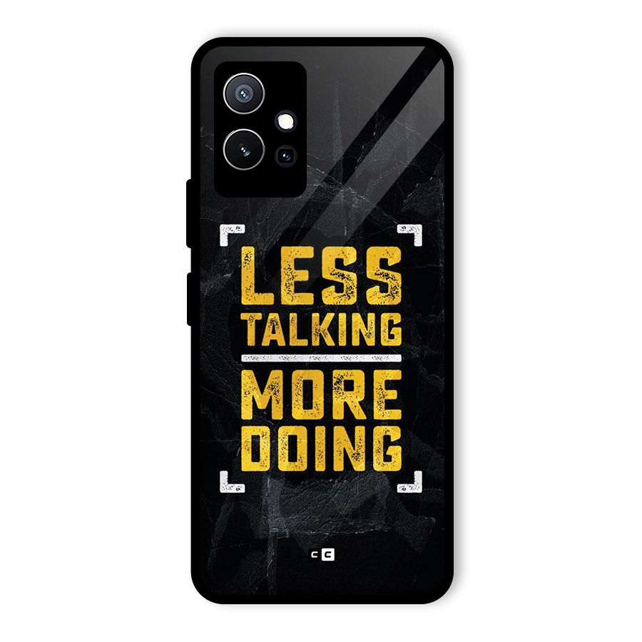 Less Talking Glass Back Case for Vivo T1 5G