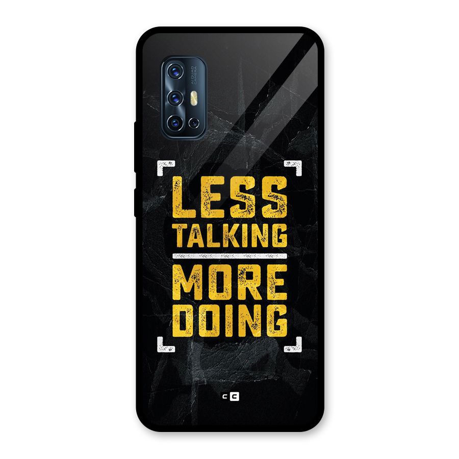 Less Talking Glass Back Case for Vivo V17
