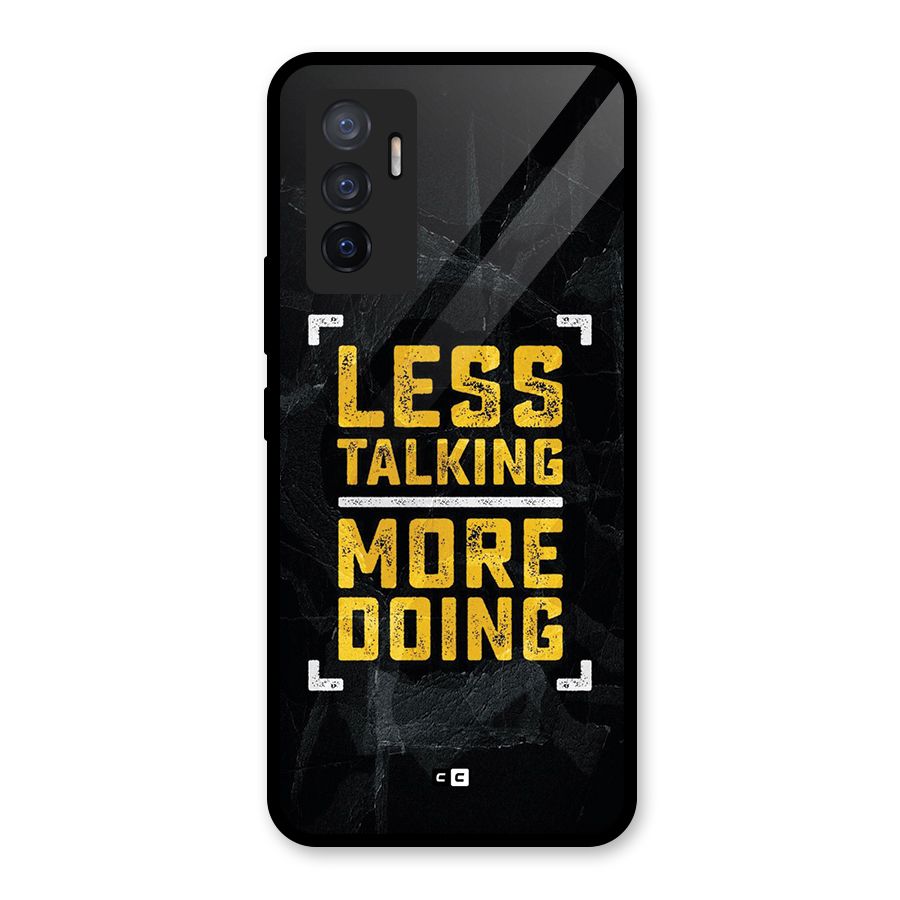 Less Talking Glass Back Case for Vivo V23e