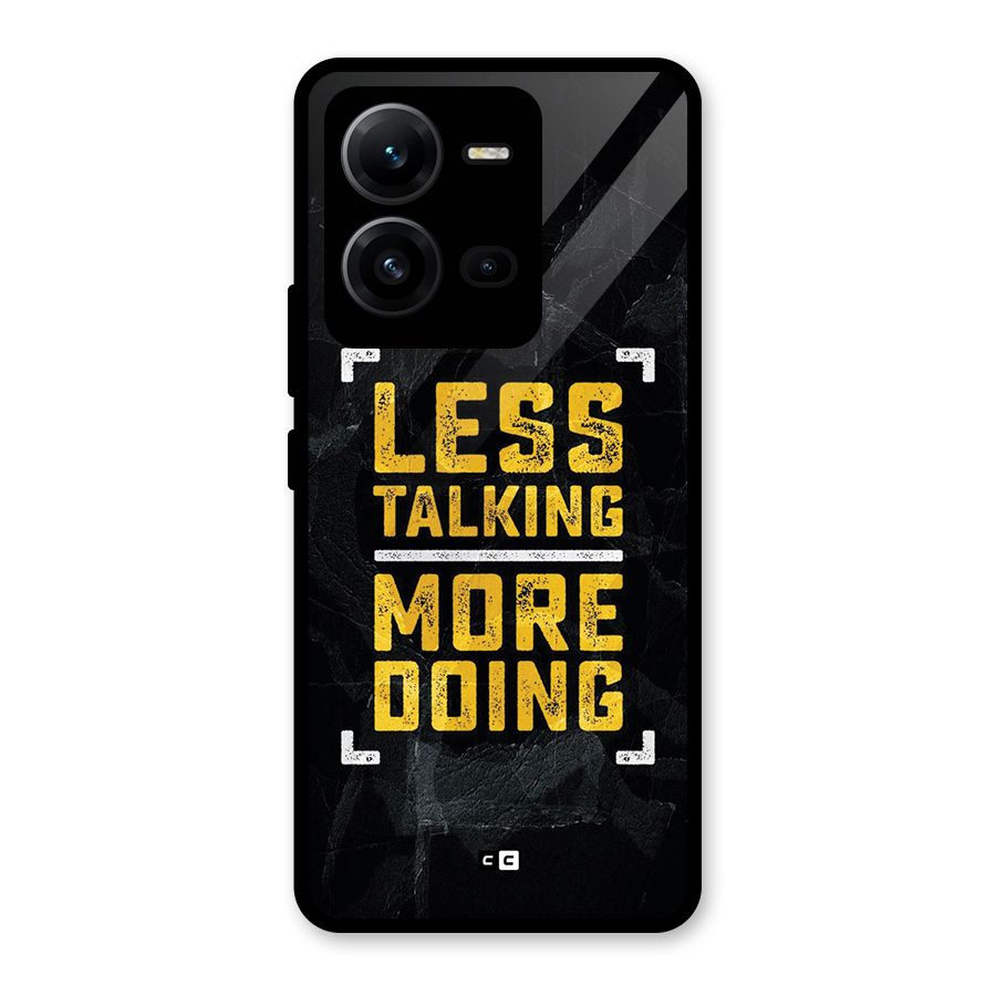 Less Talking Glass Back Case for Vivo V25