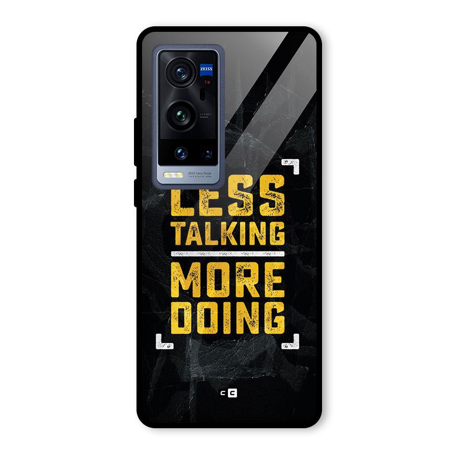 Less Talking Glass Back Case for Vivo X60 Pro Plus