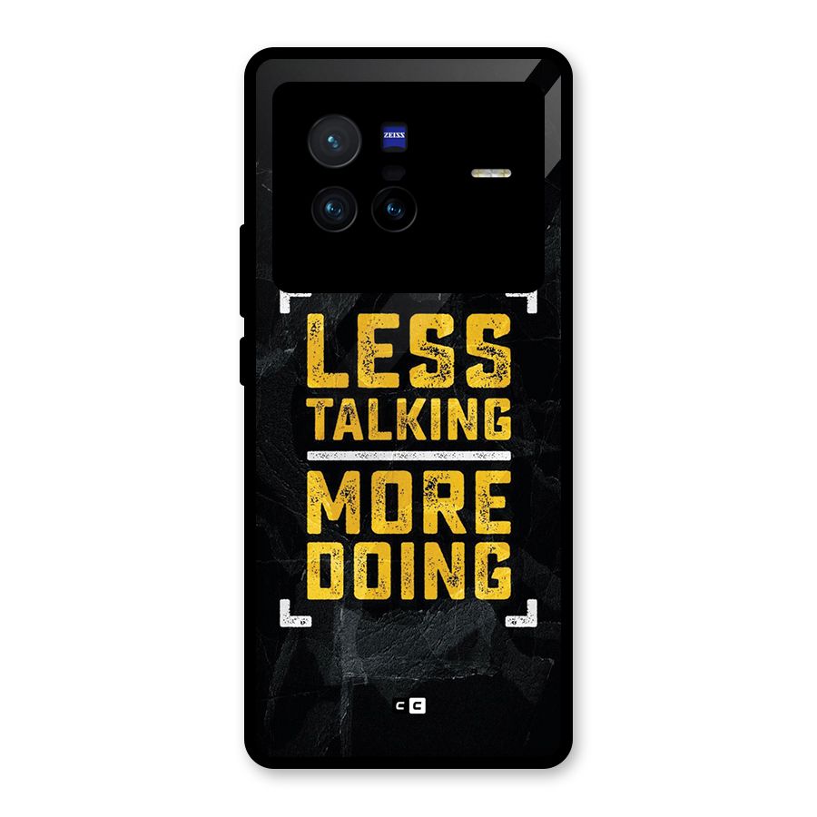 Less Talking Glass Back Case for Vivo X80
