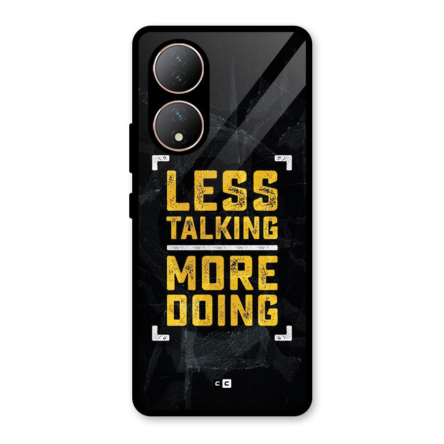 Less Talking Glass Back Case for Vivo Y100