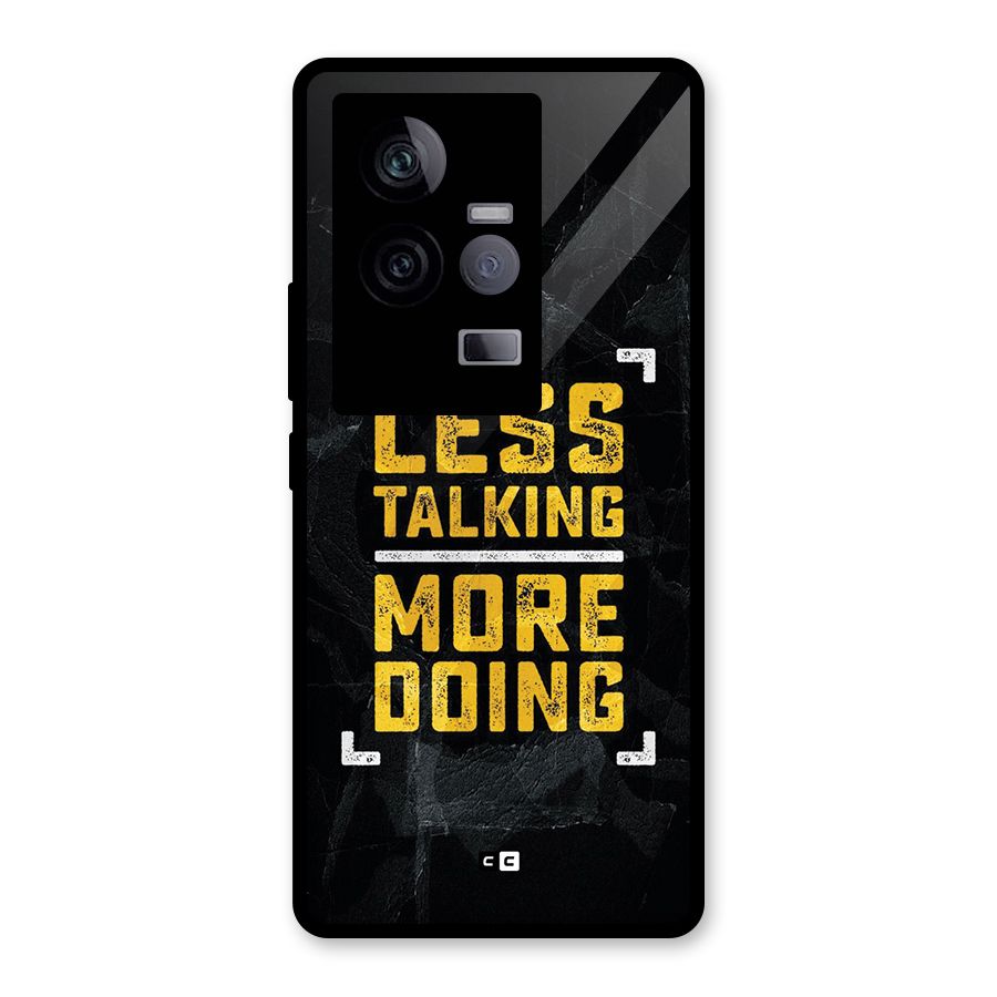 Less Talking Glass Back Case for Vivo iQOO 11 5G