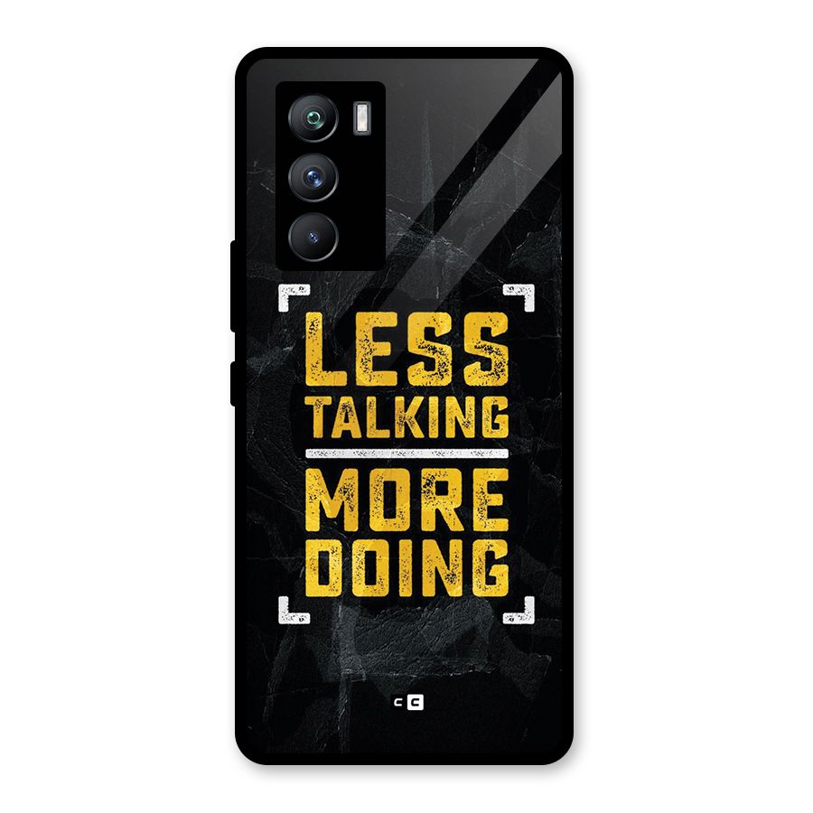 Less Talking Glass Back Case for Vivo iQOO 9 SE
