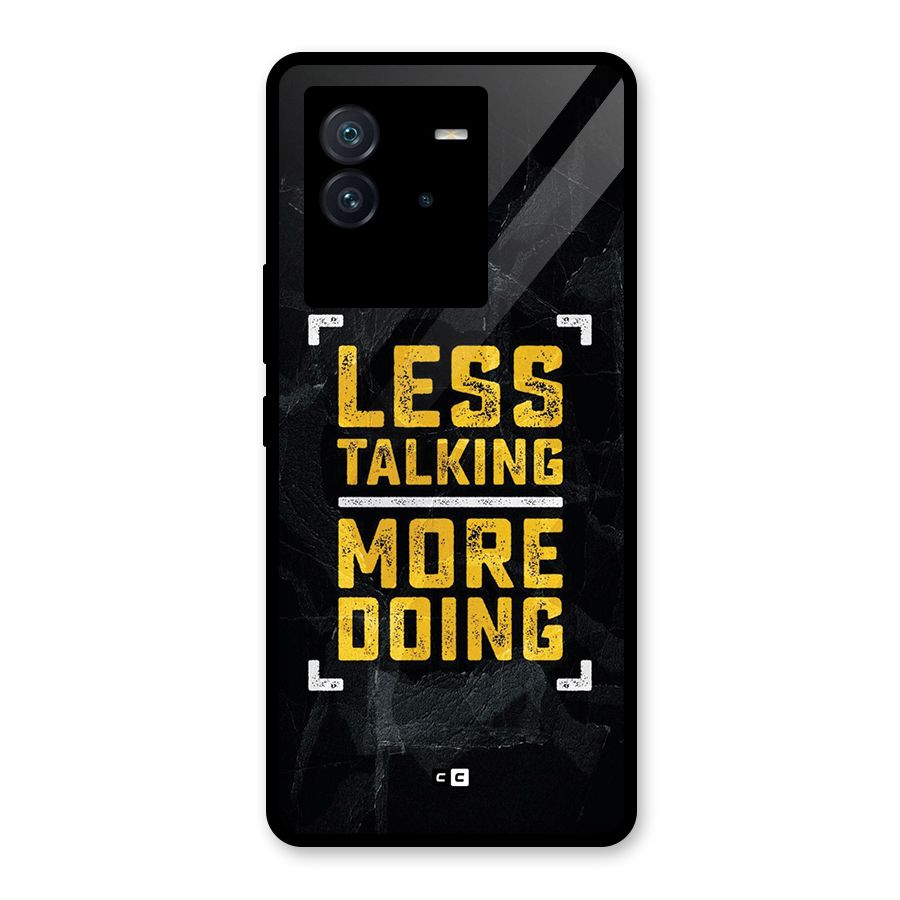 Less Talking Glass Back Case for Vivo iQOO Neo 6 5G