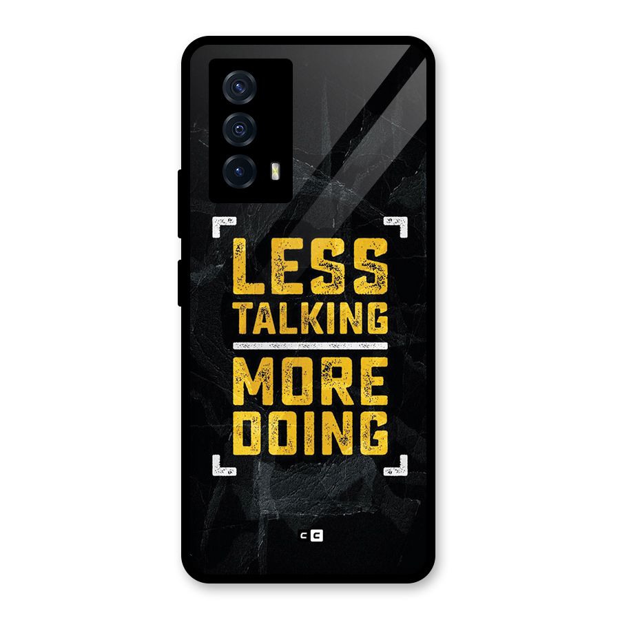 Less Talking Glass Back Case for Vivo iQOO Z5