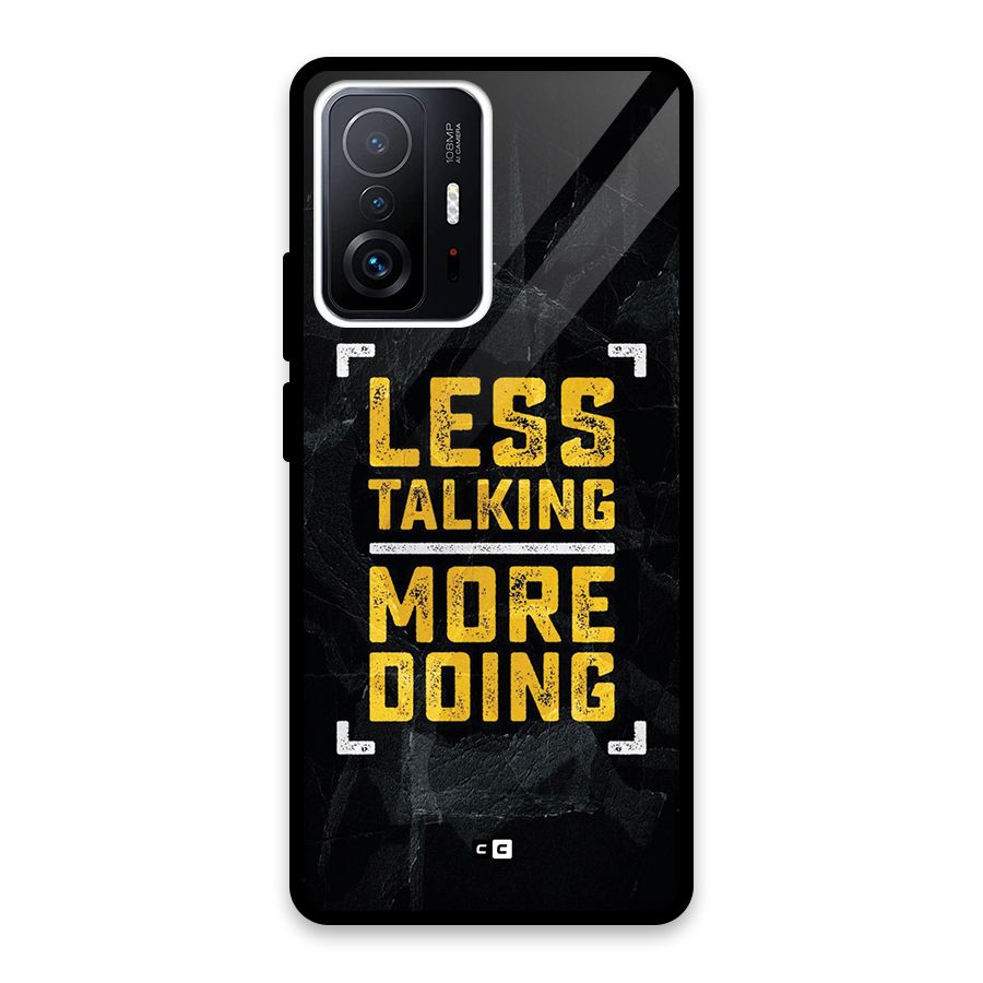 Less Talking Glass Back Case for Xiaomi 11T Pro