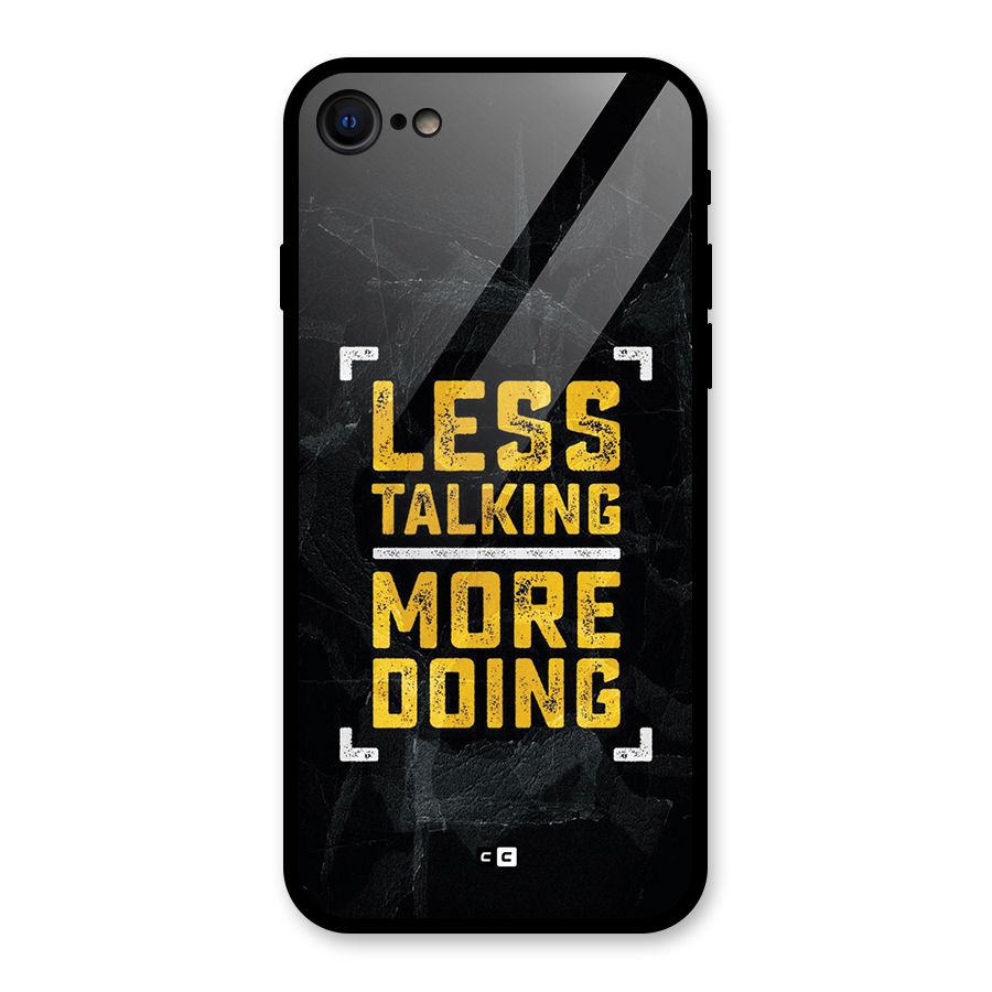 Less Talking Glass Back Case for iPhone SE 2022