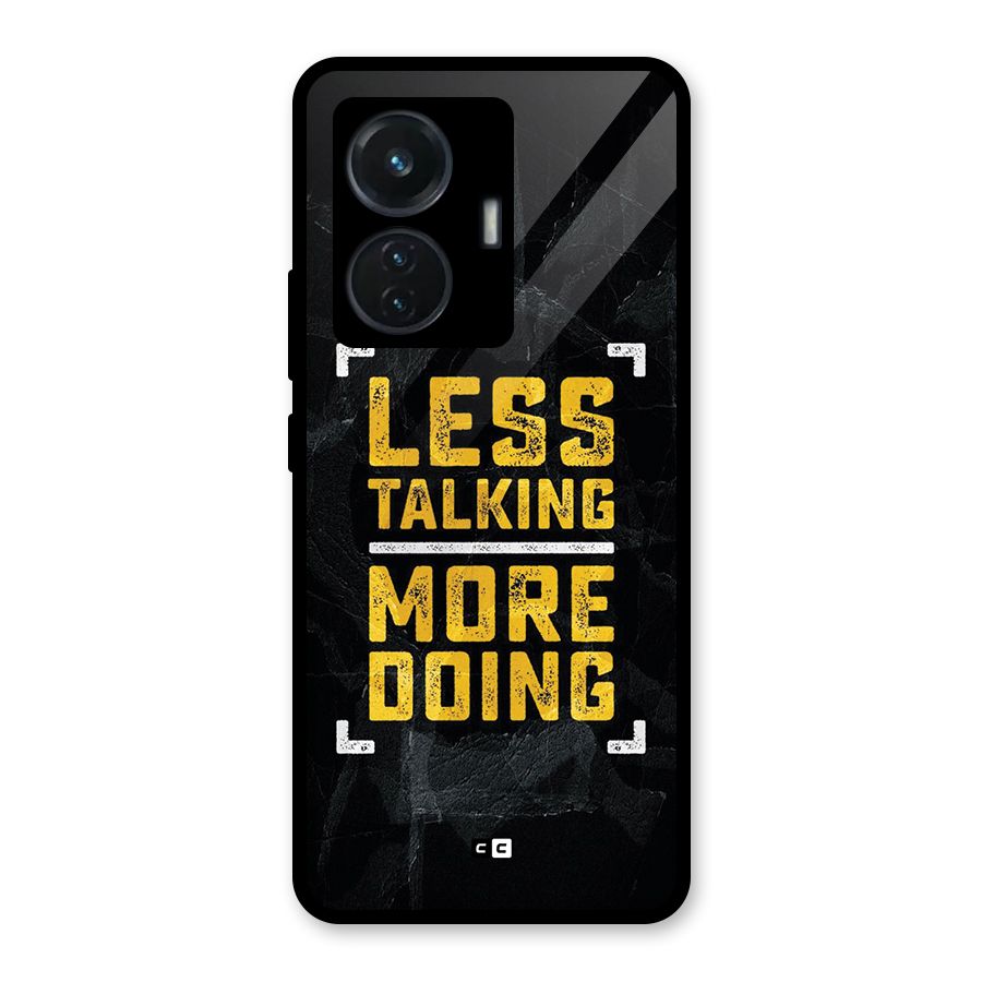 Less Talking Glass Back Case for iQOO Z6 44W