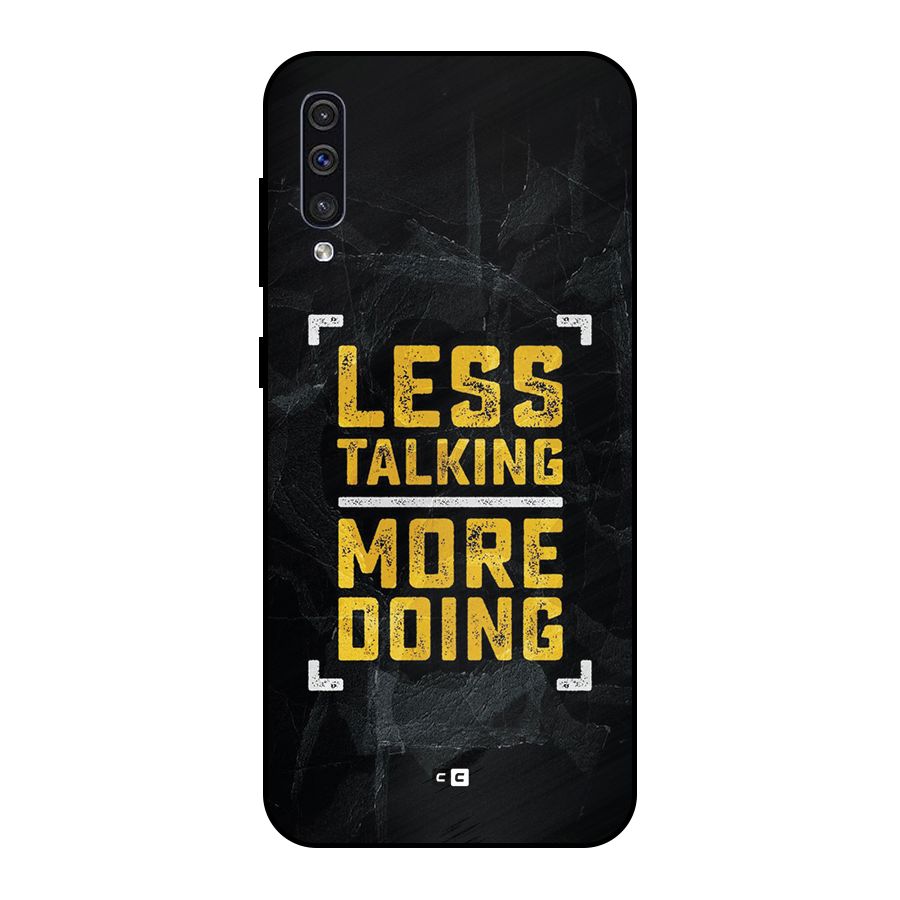 Less Talking Metal Back Case for Galaxy A50s