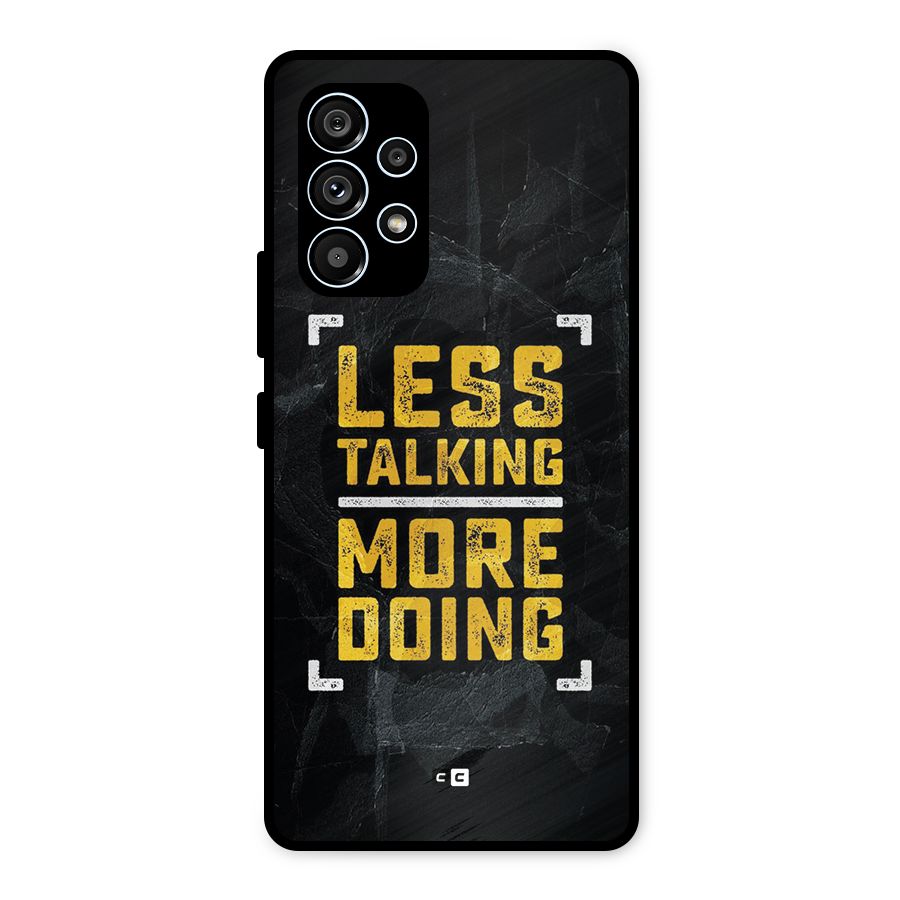 Less Talking Metal Back Case for Galaxy A53 5G