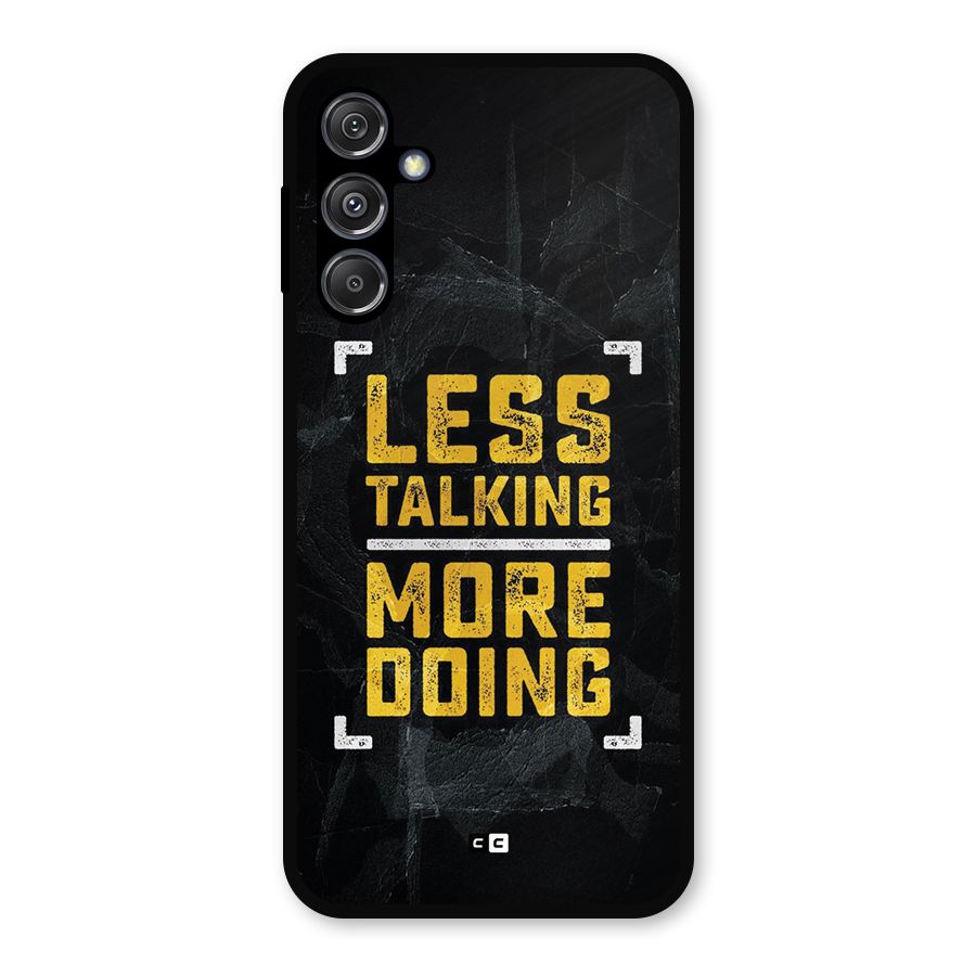 Less Talking Metal Back Case for Galaxy M34 5G