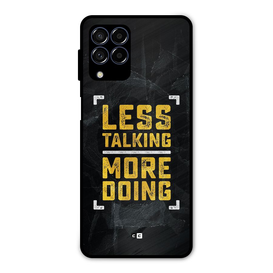 Less Talking Metal Back Case for Galaxy M53 5G