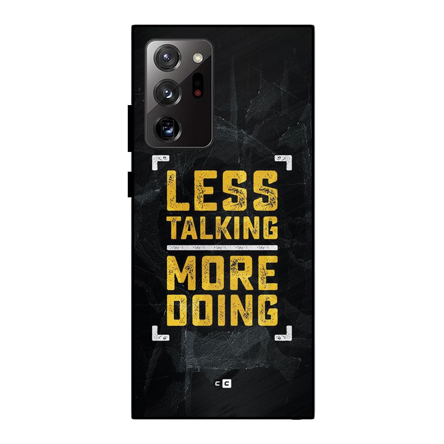 Less Talking Metal Back Case for Galaxy Note 20 Ultra 5G