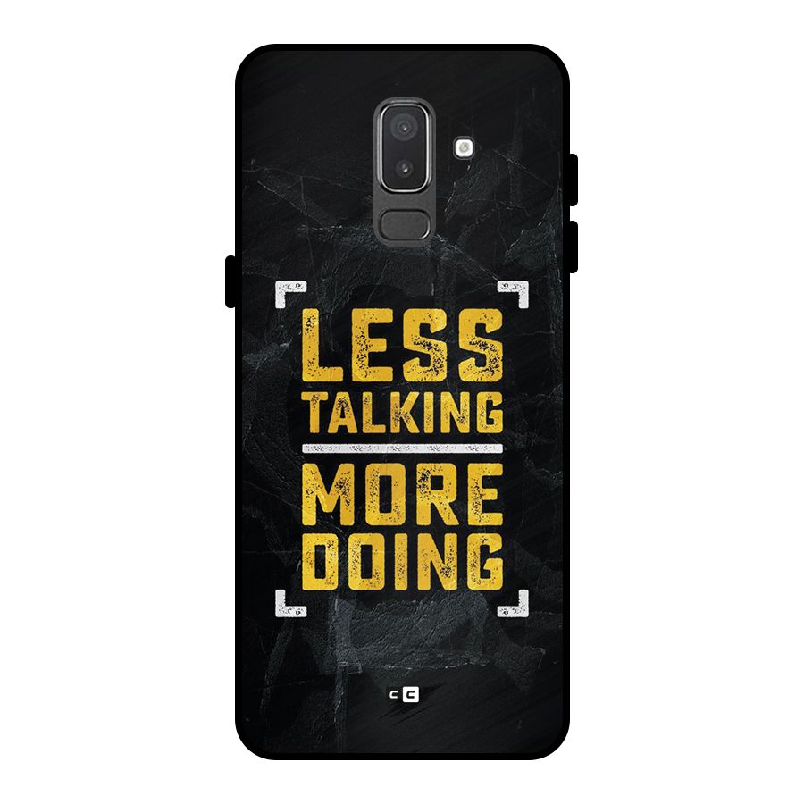 Less Talking Metal Back Case for Galaxy On8 (2018)