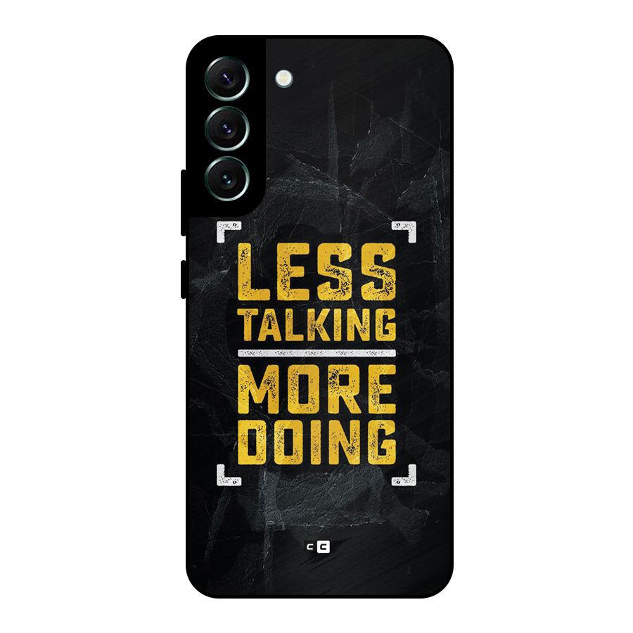 Less Talking Metal Back Case for Galaxy S22 Plus 5G