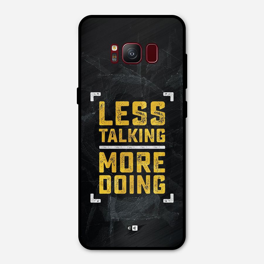 Less Talking Metal Back Case for Galaxy S8