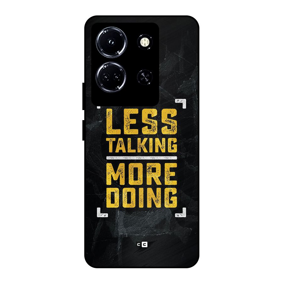 Less Talking Metal Back Case for Infinix Note 30 5G