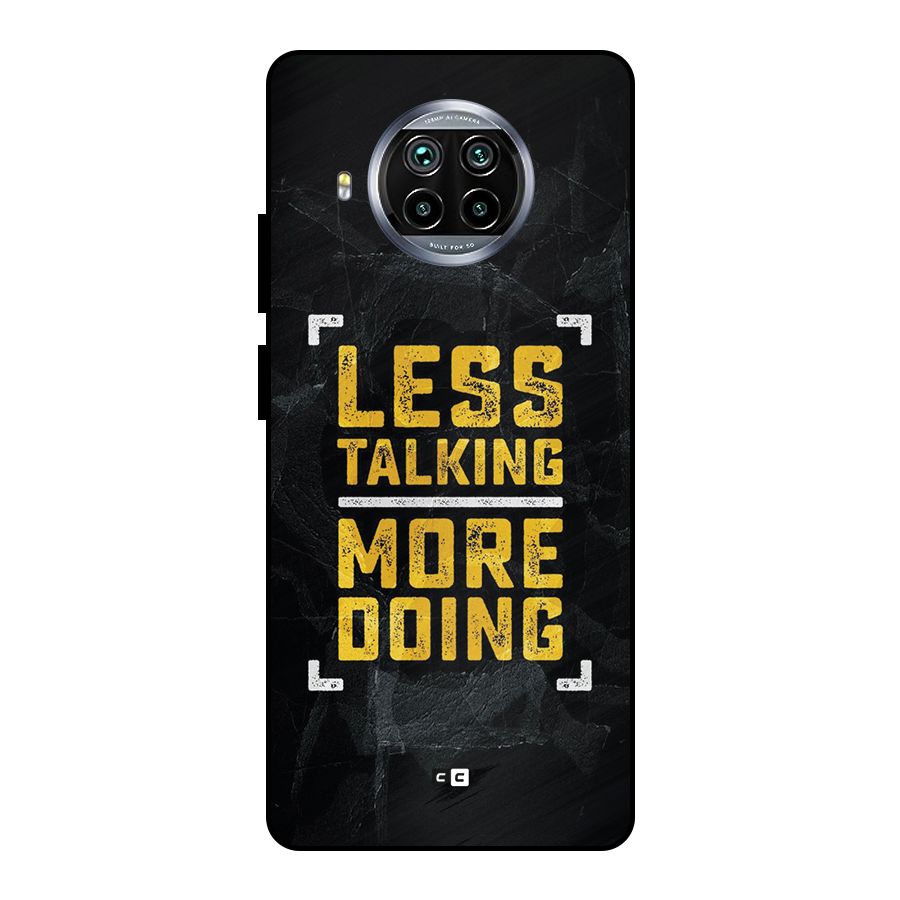 Less Talking Metal Back Case for Mi 10i