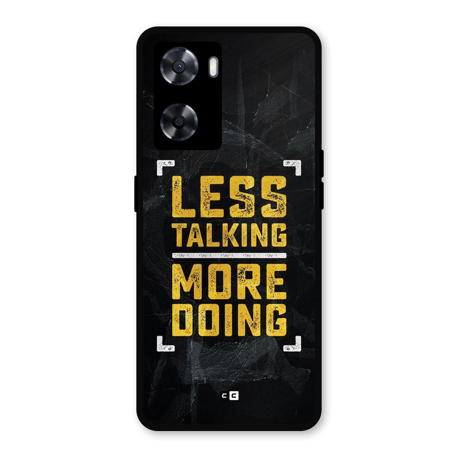 Less Talking Metal Back Case for Oppo A77