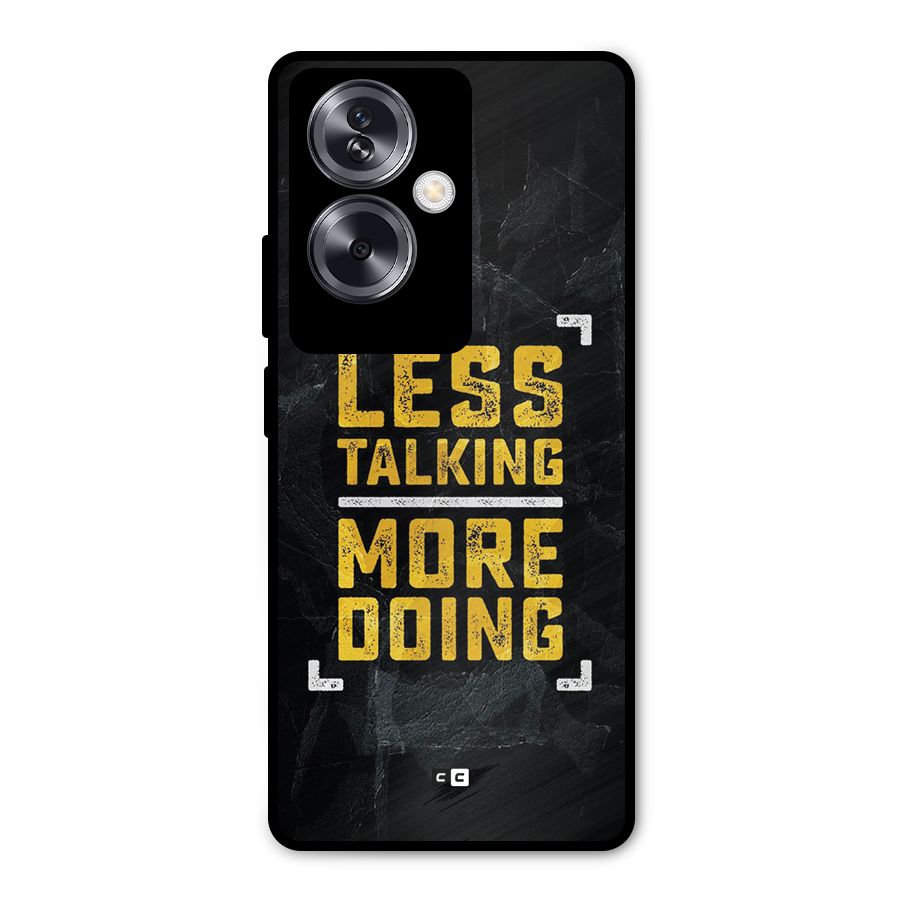Less Talking Metal Back Case for Oppo A79 5G