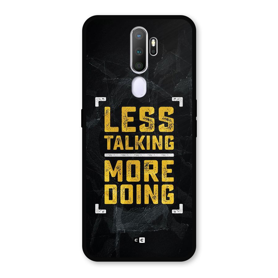 Less Talking Metal Back Case for Oppo A9 (2020)
