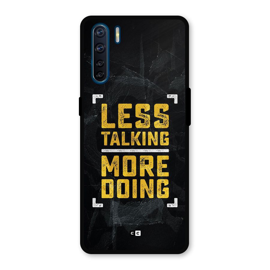 Less Talking Metal Back Case for Oppo F15