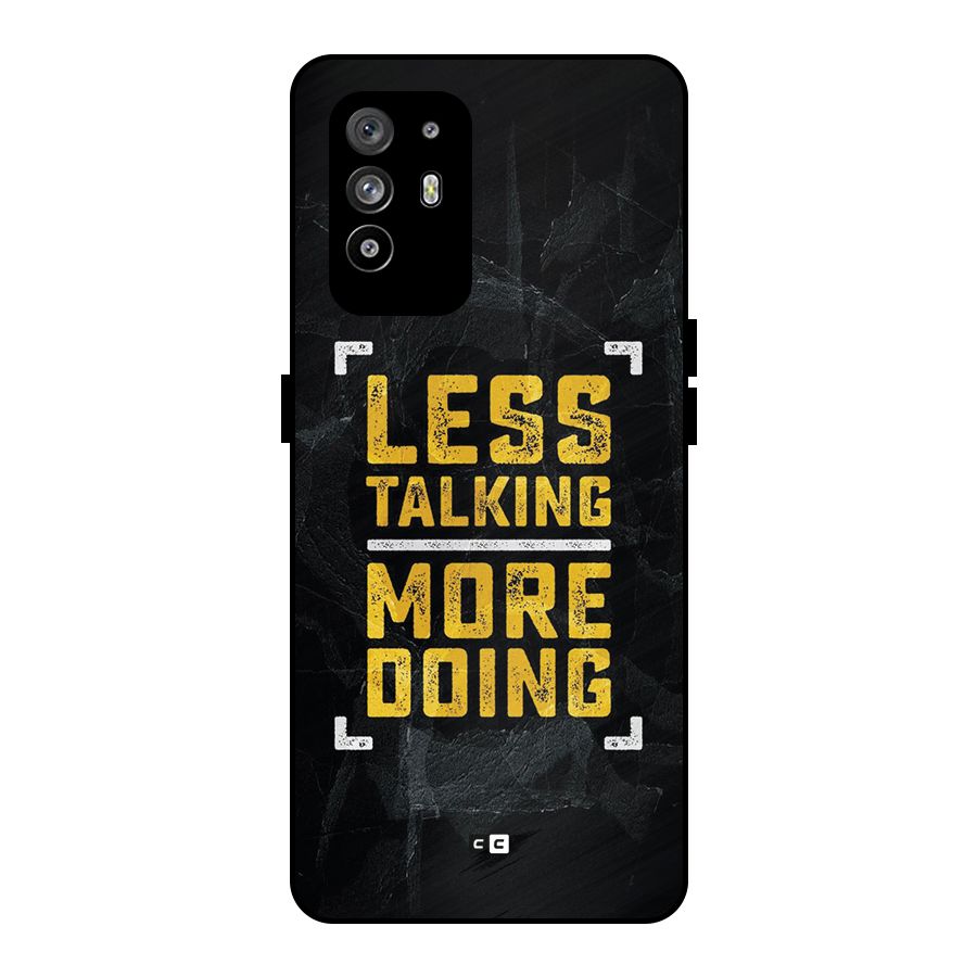 Less Talking Metal Back Case for Oppo F19 Pro Plus 5G