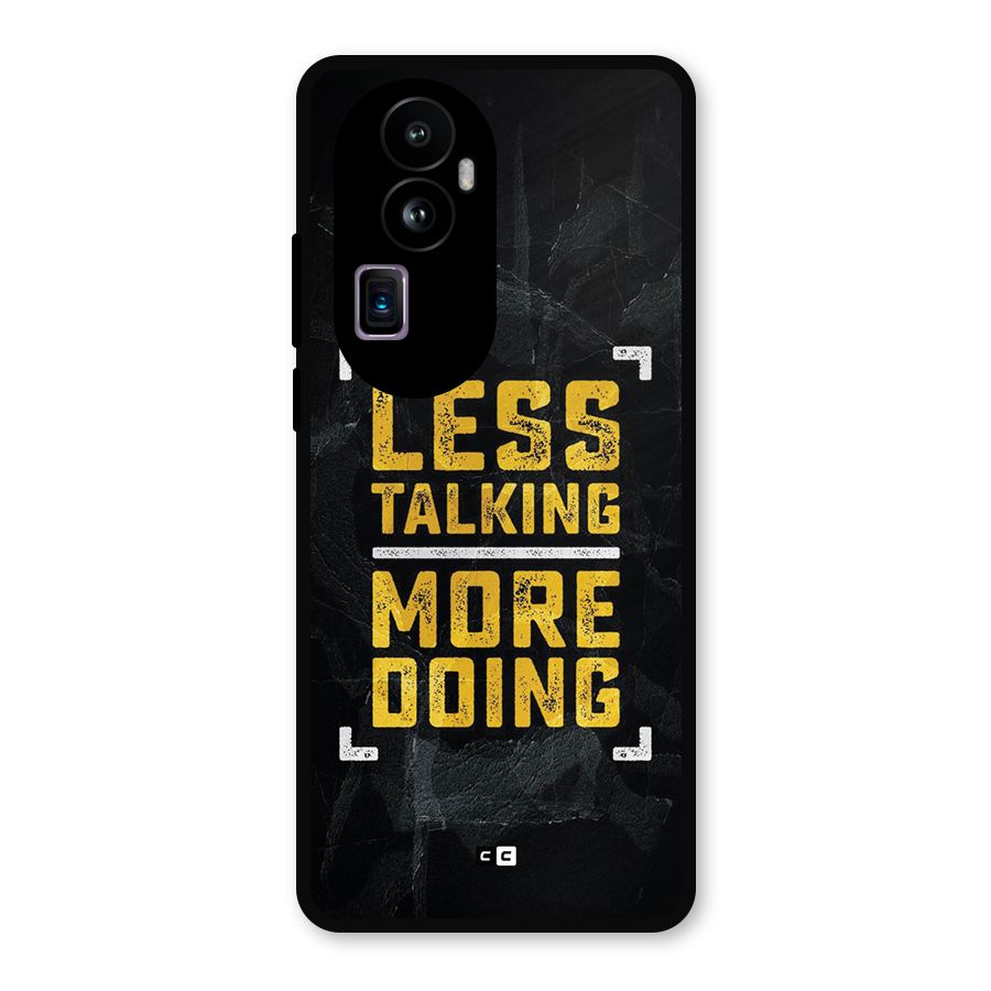 Less Talking Metal Back Case for Oppo Reno10 Pro Plus