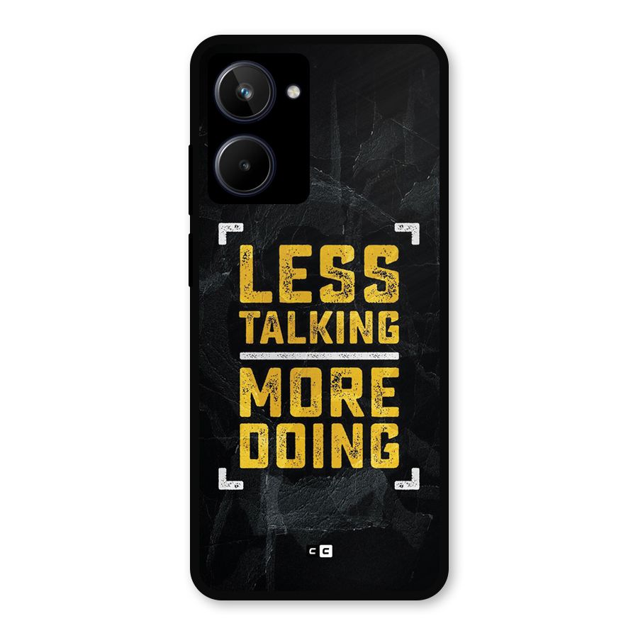 Less Talking Metal Back Case for Realme 10